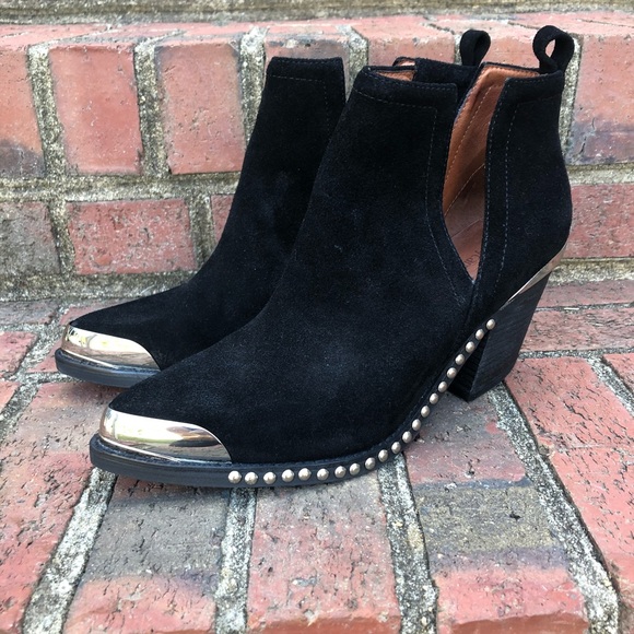 Jeffrey Campbell Shoes - Jeffrey Campbell Optimum Black Suede Bootie sz 7.5